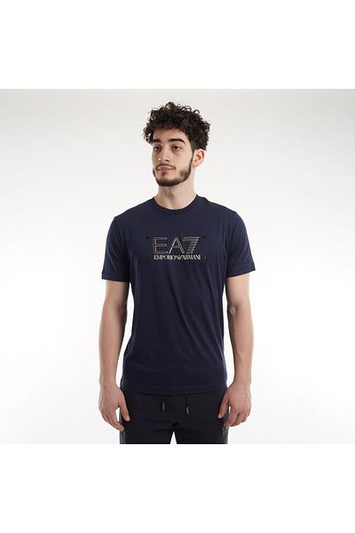 EA7 Emporio Armani Tricou EMPORIO ARMANI EA7 pentru barbati TRAIN GOLD LABEL M TEE PIMA JS BIG LOGO - 3RPT20PJM9Z01554