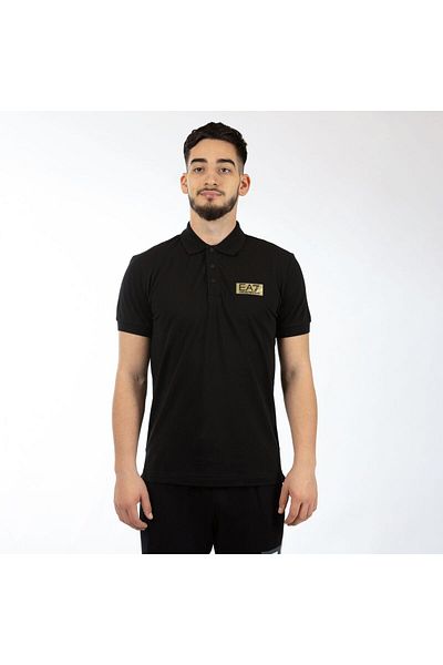EA7 Emporio Armani Tricou polo EMPORIO ARMANI EA7 pentru barbati TRAIN GOLD LABEL M POLO PIMA PQ - 3DPF02PJ5AZ01200