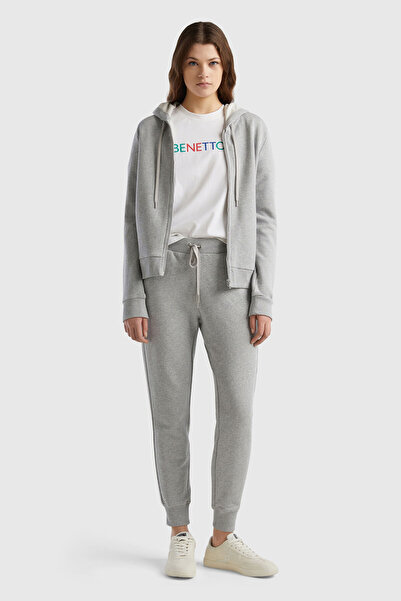 United Colors of Benetton Bn_100% βαμβακερό παντελόνι jogger με τσέπες στο πλ...