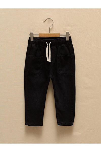 LC Waikiki Basic Baby Boy Jean Trousers with Elastic Waist (S1)