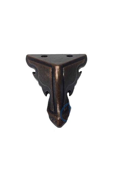 LiderGlobal Butterfly Wooden, Chipboard Chest Leg, Box Leg 3.5 cm - Antique