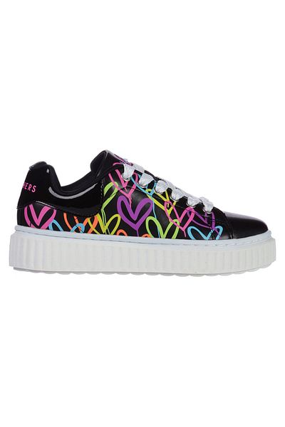 SKECHERS SKECHERS children's sports shoes HI RIDGE - HEART TAK - 314076LBKMT