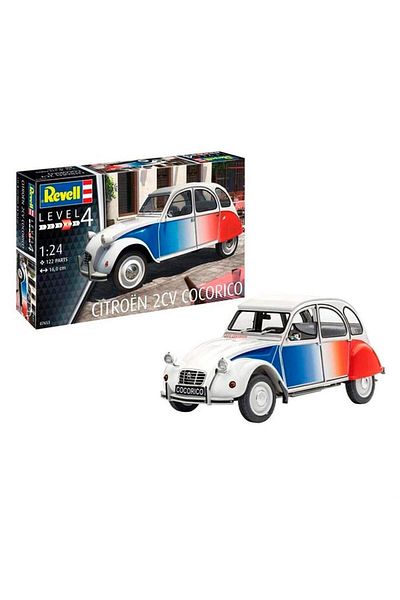 REVELL Citroen 2 Cv Coccorico Model Set