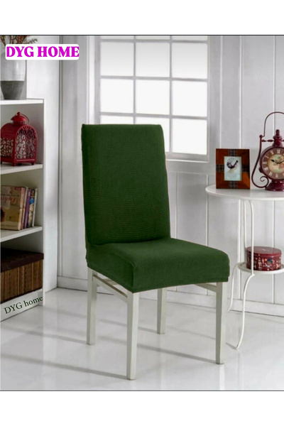dyg home Sandalye Kılıfı, Sandalye Örtüsü, Lastikli,likralı Chair Cover