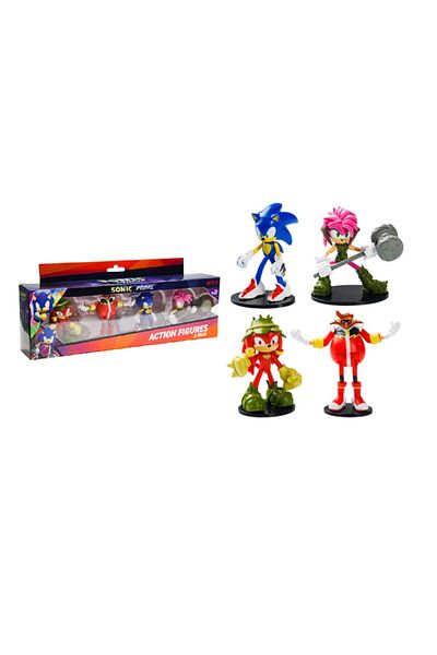 Sonic Boom Sonic Action Figures Deluxe Set of 4