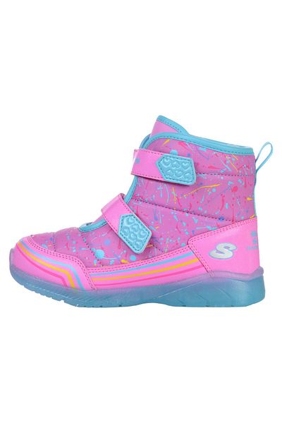 SKECHERS Ghete SKECHERS pentru copii ILLUMI-BRIGHTS-POWER - 302653NPKMT