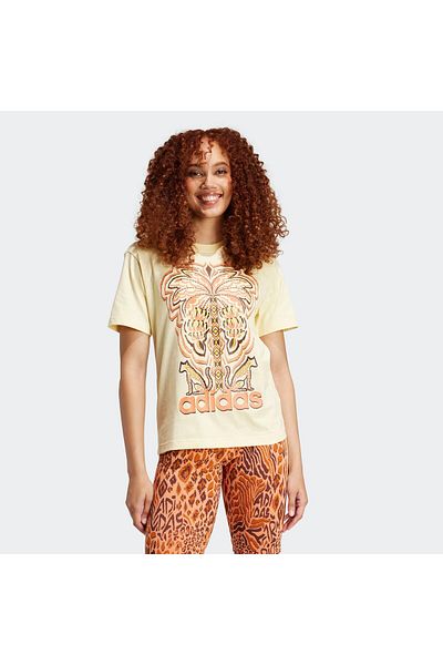 adidas Tricou ADIDAS pentru femei FARM GFX TEE - IV9759