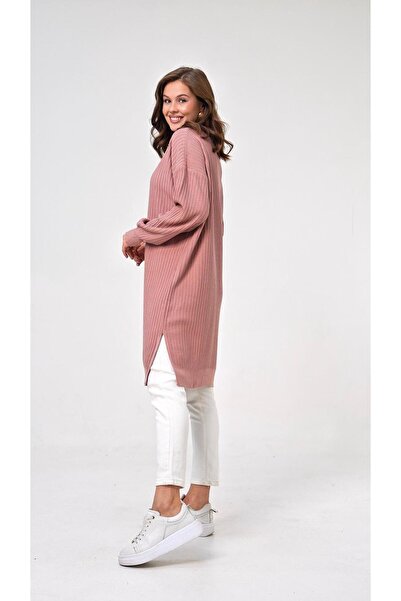 NİSUM MODA NOPEN FİTTİLLİ TRİKO TUNİK