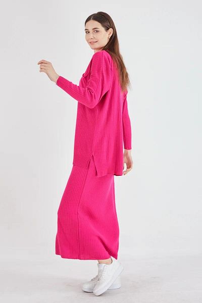 NİSUM MODA Pocket Detail Selvim Kit Skirt Suit