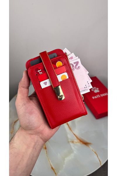 patideri Pocket Size Vertical Mini Wallet with Plenty of Card Holders