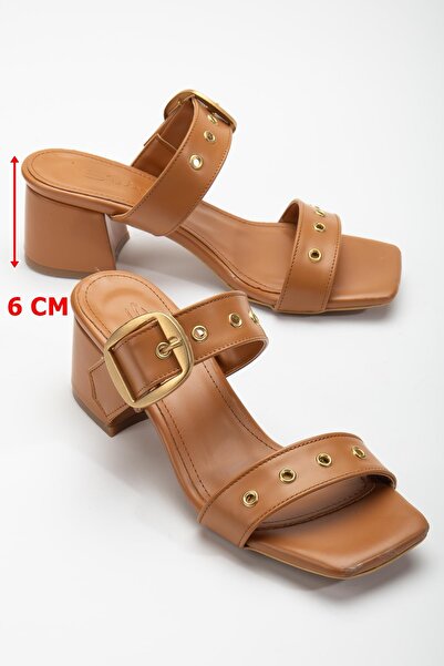 SUİNS SHOES Avriel Model Suins Slippers - Buckle Detailed