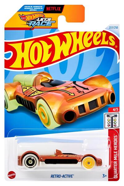 HOT WHEELS سيارات فردية ريترو أكتيف HTB86