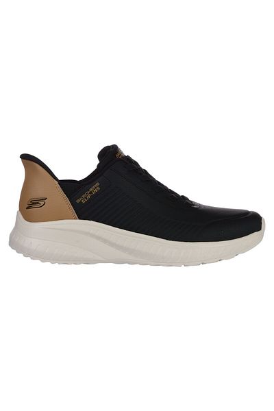 SKECHERS SKECHERS men's sports shoes BOBS SQUAD CHAOS - SLIP-INS - 118305BLK