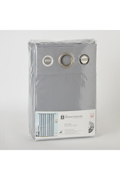 Home Box Uni 4-Piece Blackout Curtain Set 140x300 cm