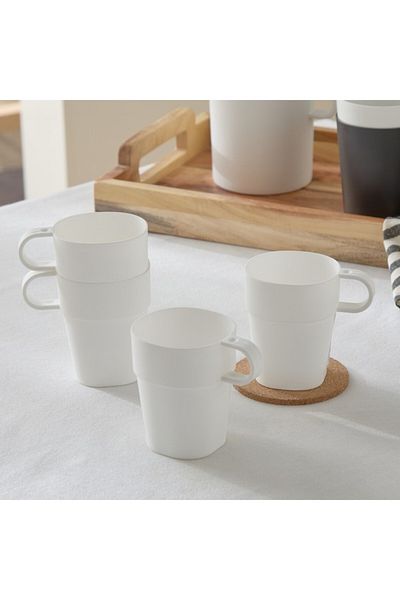 Home Box Whitney 4-Piece Mug Set 345 ml