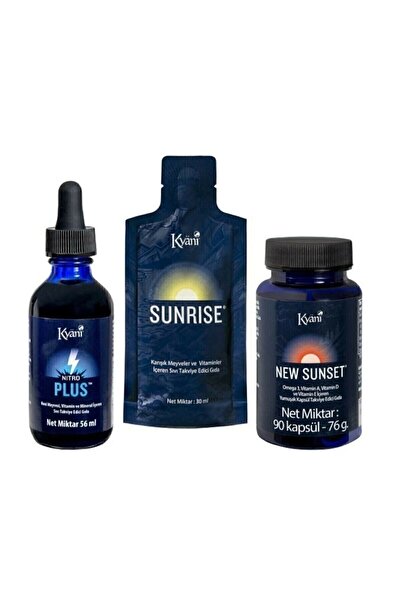 Kyäni Amare Sağlık Üçgeni (OMEGA3 EPA DHA A E D B1B12,B3 VİTAMİNLERİ ; ÇİNKO,KROM)