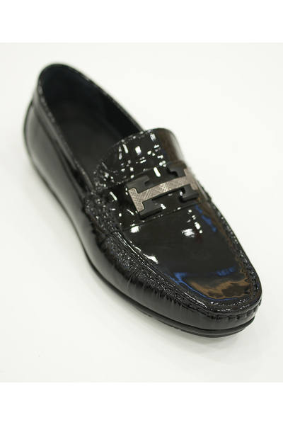 MARCOMEN Erkerk Чорні шкіряні мокасини