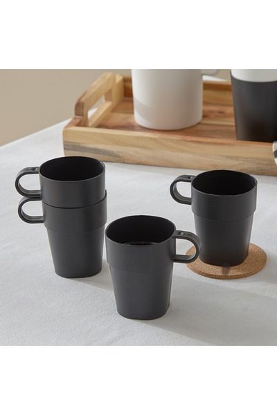 Home Box Whitney 4-Piece Mug Set 345 ml