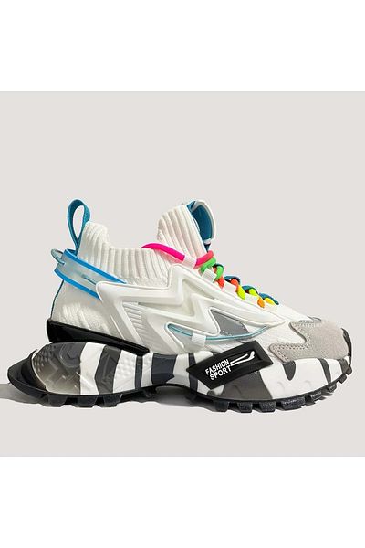 Guja ARME CITY GUJA AC24K446-1 - Tricotaje colorate, pliate, pantofi sport casual