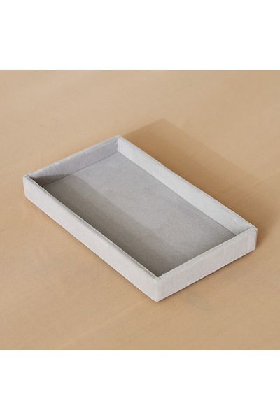 Home Box Velour Jewellery Tray for Medium Size Drawer