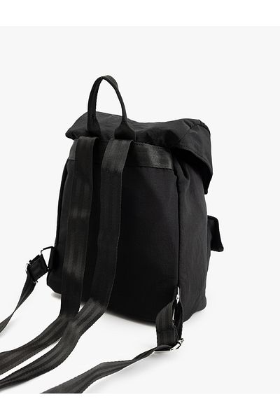 Koton Backpack with Belt Detail and Hanging Pocket