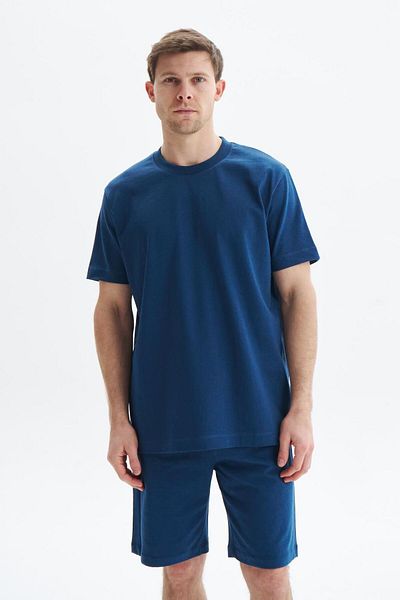 Arma Ανδρικό μπλουζάκι Indigo Regular Fit Written 100% Mineral Hard Cycling