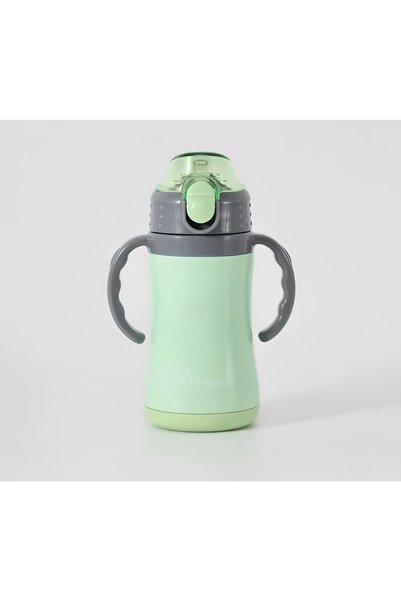 AKILLIELMA -3048 BİBERON TERMOS YEŞİL ÇELİK ÇİFT KATLI 280ML
