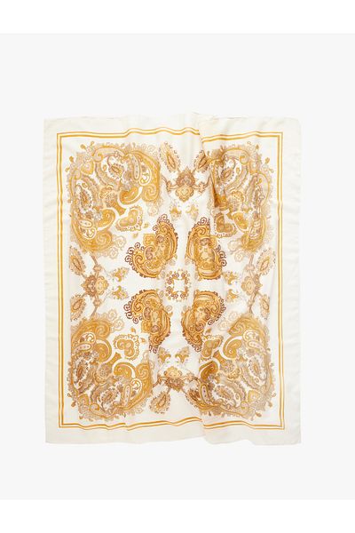 Koton Patterned Square Shawl