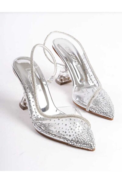 HCO KADIN TAŞLI TOPUKLU AYAKKABI