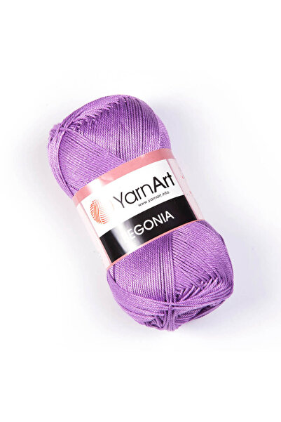 Yarnart Fir de bumbac mercerizat Begonia - 50 g, 169 m, Strălucitor și Durabi...