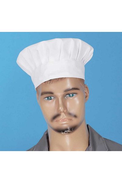 Butik White Cook Hat