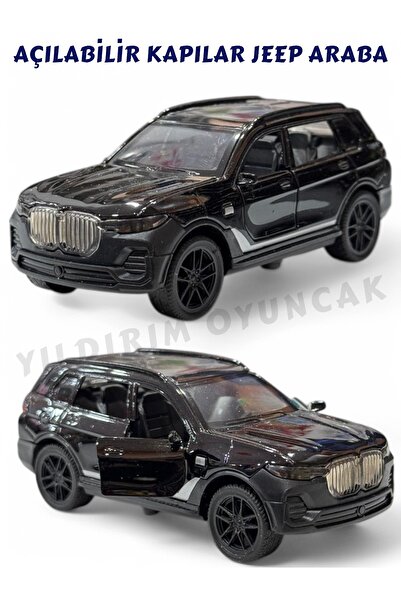 YILDIRIM OYUNCAK Açılabilir Kapı 10 cm Kutulu Die Cast Koleksiyon Jeep Araba ...
