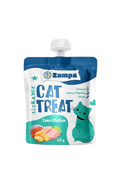 Zampa Puding Kedi Ödülü Ton Balıklı Tavuklu 60 Gr
