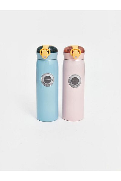 LC Waikiki LCW ACCESSORIES زجاجة مياه معدنية مطبوعة مع شفاطة 500 مل