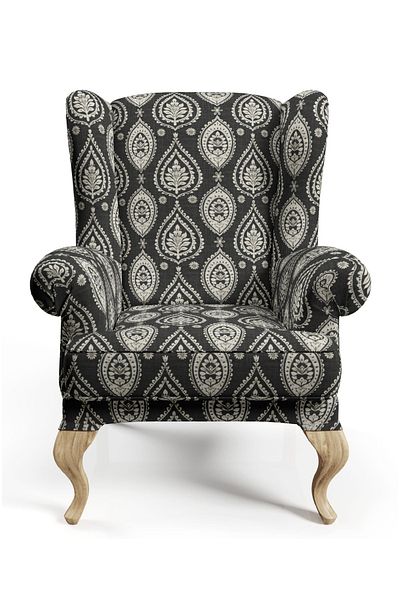 CANİLA Damask Woven Woven Patterned Digital Printed Upholstery Fabric