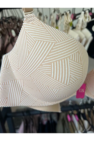 F.K Σουτιέν Underwire Push Up χωρίς επένδυση με κοπή με λέιζερ