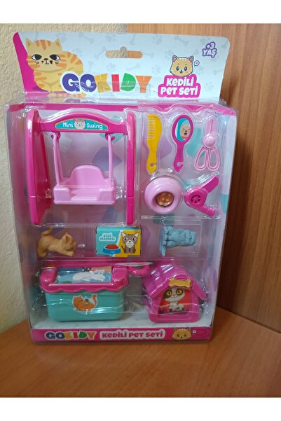 Müjde Tuhafiye Gokidy  Kedi Bakım Seti
