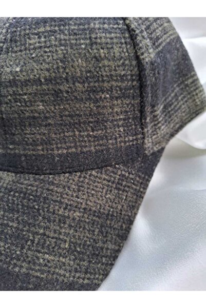 ALASEREN Kaşe Cap Hat Khaki