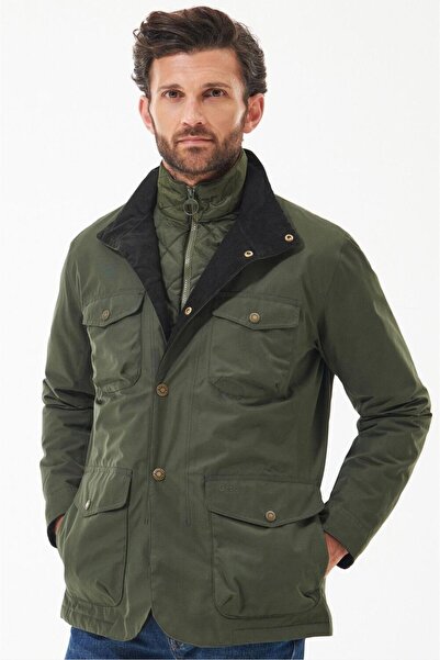 Barbour Ogston Waterproof Ceket Ol91 Olive