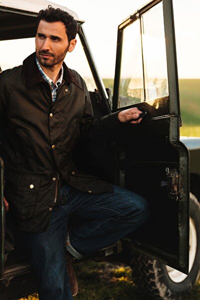 Barbour Ashby Yağlı Ceket Ol71 Olive