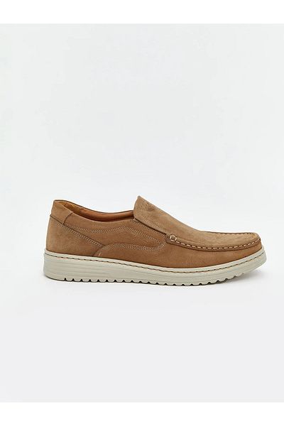 LC Waikiki Steps Beige Suede Look Men's Classic Shoes
