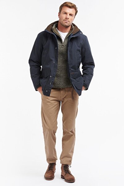 Barbour Brockstone Waterproof Ceket Ny71 Navy