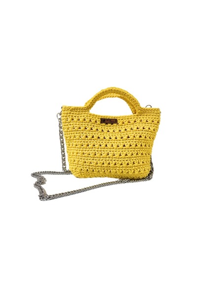 AGK DESING SHOP Kadın Makrome Astarlı Çapraz Askılı/El Gündelik Çanta