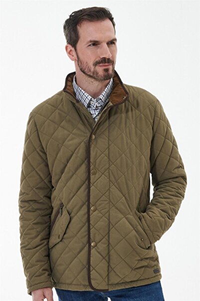 Barbour Erkek Waterproof Shoveler Mont Ol52 Clay