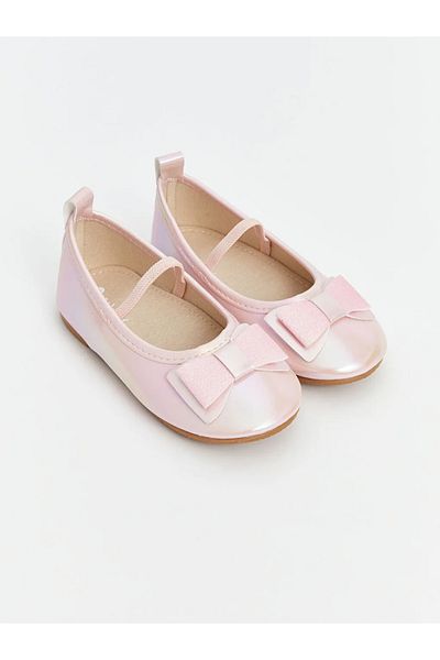 LC Waikiki LCW STEPS حذاء باليرينا للفتيات الصغيرات باللون الوردي - T T