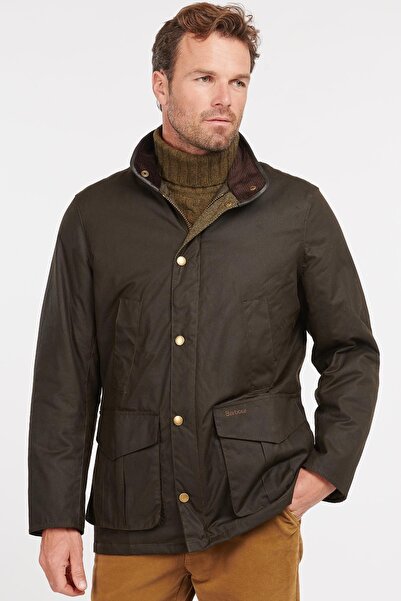 Barbour Hereford Yağlı Ceket Ol71 Olive