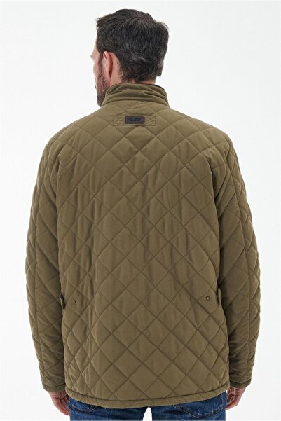 Barbour Erkek Waterproof Shoveler Mont Ol52 Clay