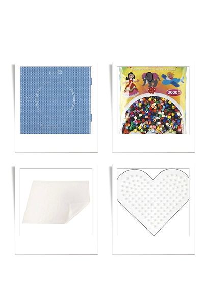 Hama Ironed Beads Special Set of 4 (ORIGINAL BEADS)