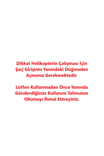 Brother Toys 1. Kalite El Sensörlü Uzaktan Kumandalı Helikopter Şarj Edilebilir 20 Cm.
