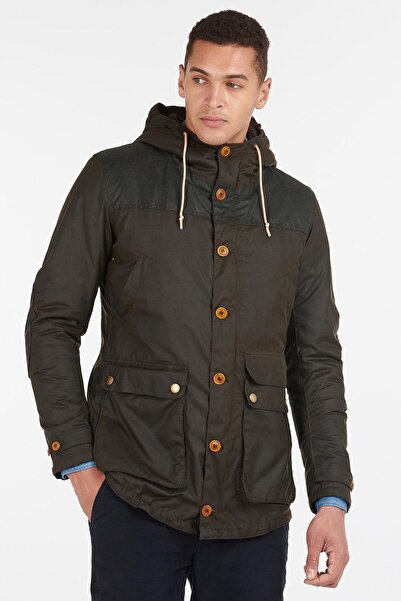 Barbour Game Yağlı Parka Ol71 Olive